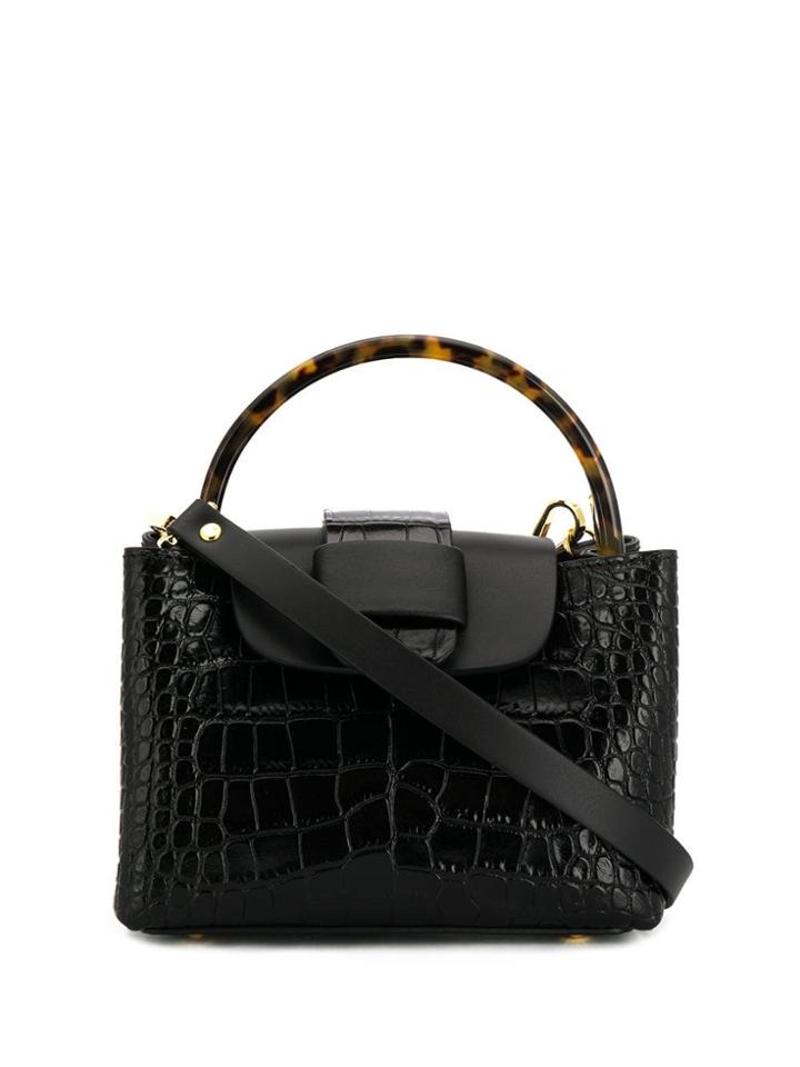 Nico Giani Myria Micro Tote Bag - Black