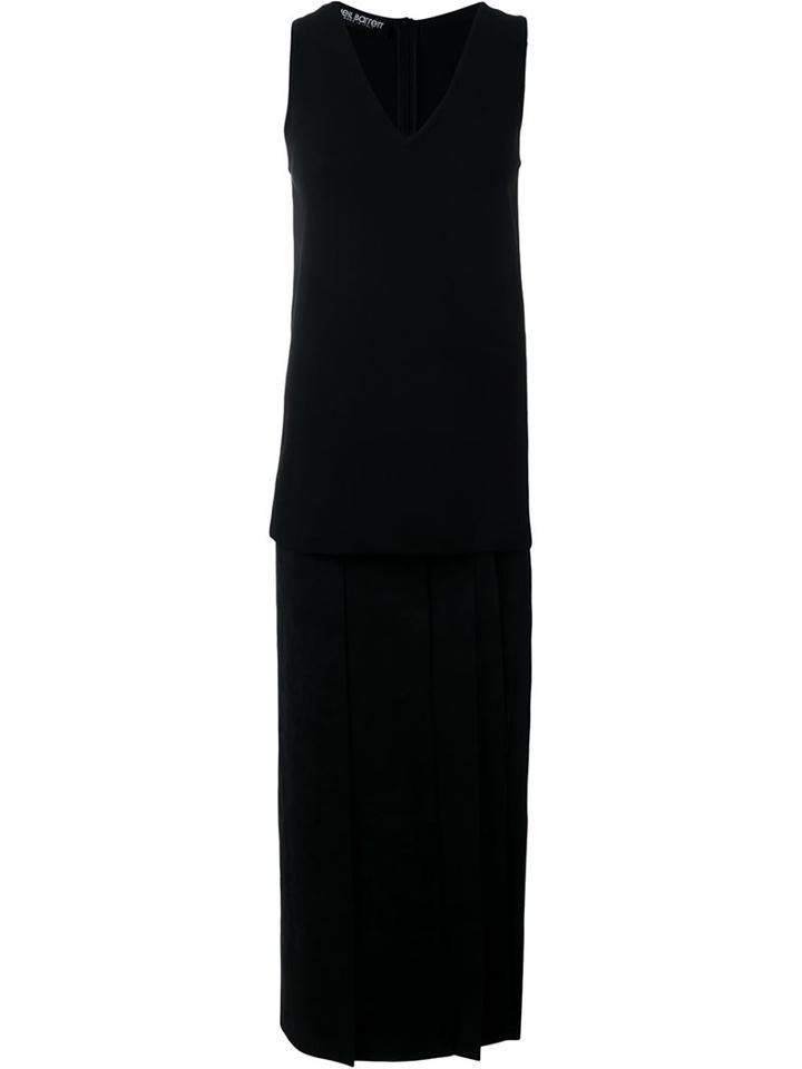 Neil Barrett Fringed Long Dress