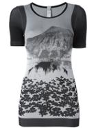 Adidas By Stella Mccartney Run Long T-shirt, Women's, Size: Small, Black, Nylon/polyester/spandex/elastane