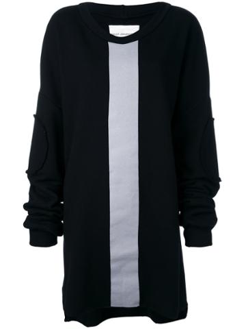 Nelly Johansson - Long Sweatshirt - Women - Cotton/polyester - One Size, Black, Cotton/polyester