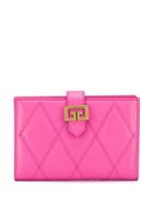 Givenchy Gv3 Quilted Wallet - Pink
