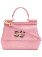 Dolce & Gabbana Jewelled Sicily Bag - Pink