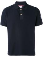 Moncler Gamme Bleu Arm Patch Polo Shirt - Blue