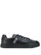 Versace Jeans Couture Logo Print Sneakers - Black