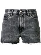 Iro - Denim Shorts - Women - Cotton - 26, Grey, Cotton