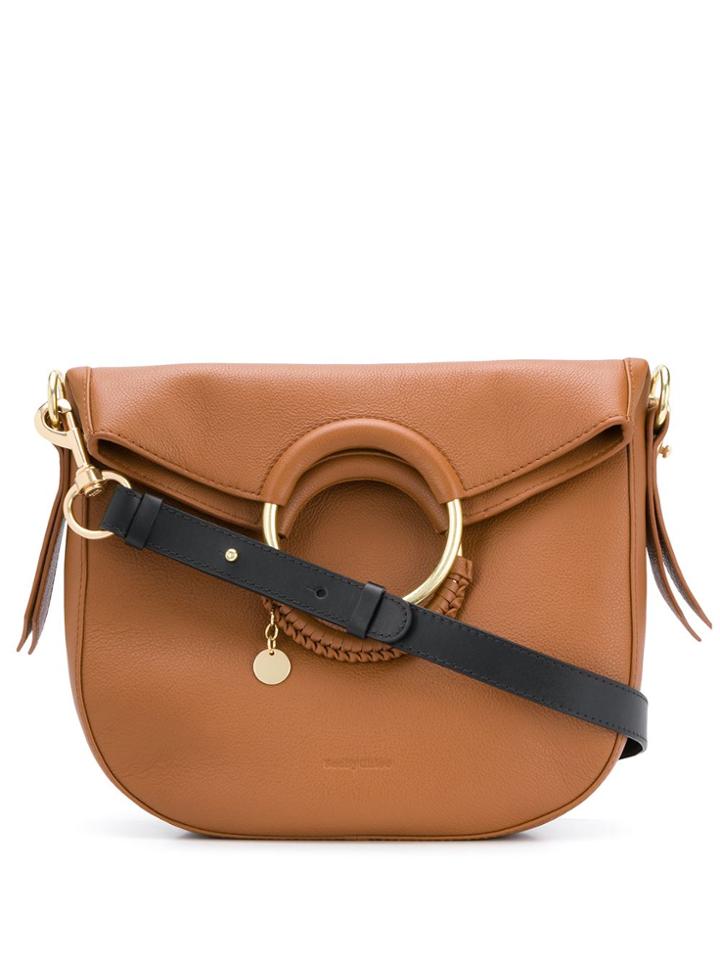 See By Chloé Foldover Tote Bag - Brown