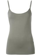 Majestic Filatures - Slim-fit Cami - Women - Elastodiene/viscose - 3, Green, Elastodiene/viscose