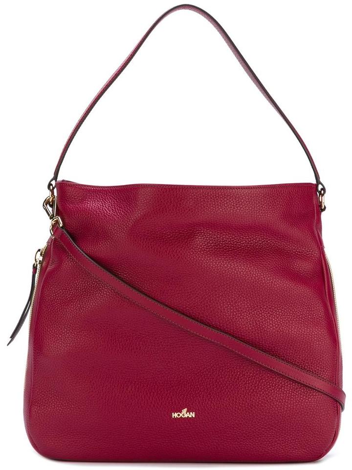Hogan Hobo Shoulder Bag, Women's, Red
