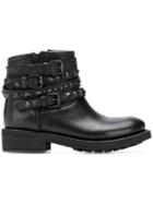 Ash Tatum Ankle Boots - Black