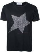Education From Youngmachines Studded Star T-shirt, Men's, Size: 2, Black, Cotton