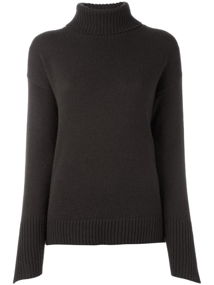 Iris Von Arnim Roll Neck Jumper, Women's, Size: Large, Brown, Cashmere