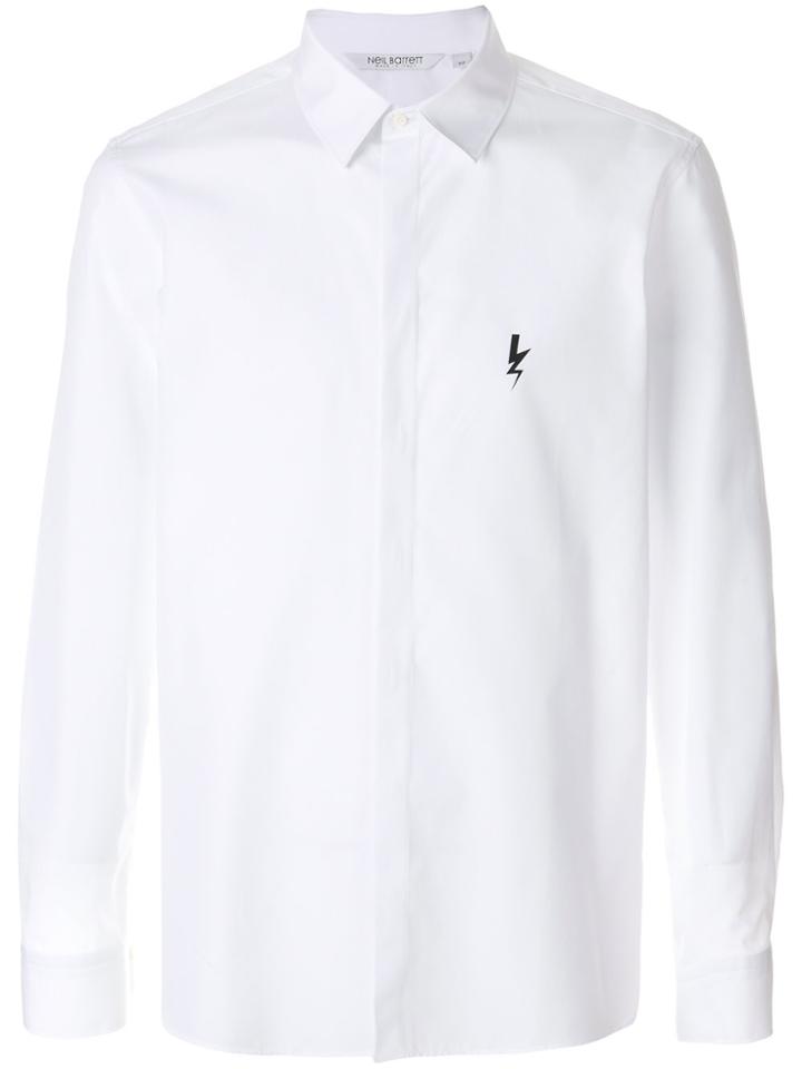Neil Barrett Bolt Classic Shirt - White