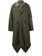 Yohji Yamamoto Long Length Military Coat - Green