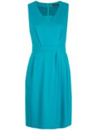 Loveless Sleeveless Fitted Dress - Blue