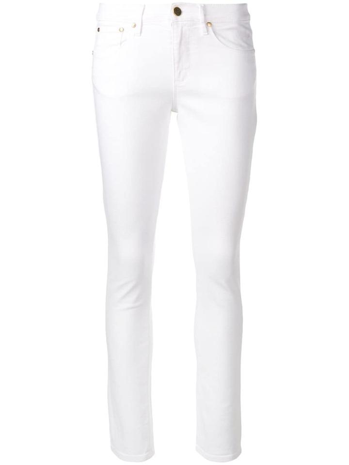 Roberto Cavalli Regular Skinny Jeans - White