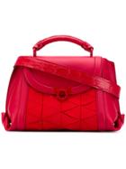 Salvatore Ferragamo Medium Suzanna Tote - Red