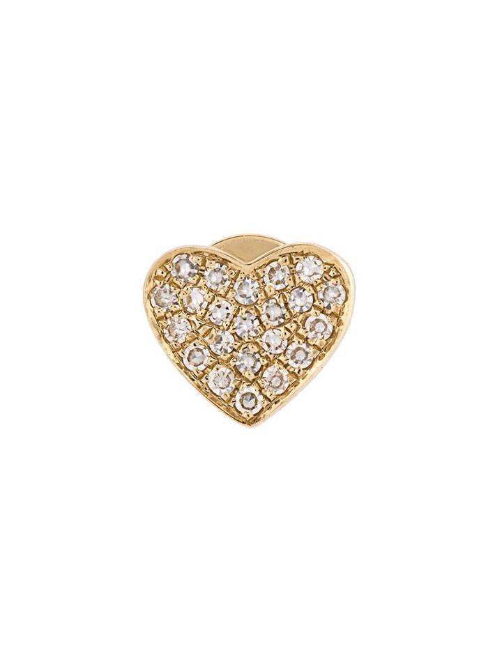 Ef Collection Heart Earrings