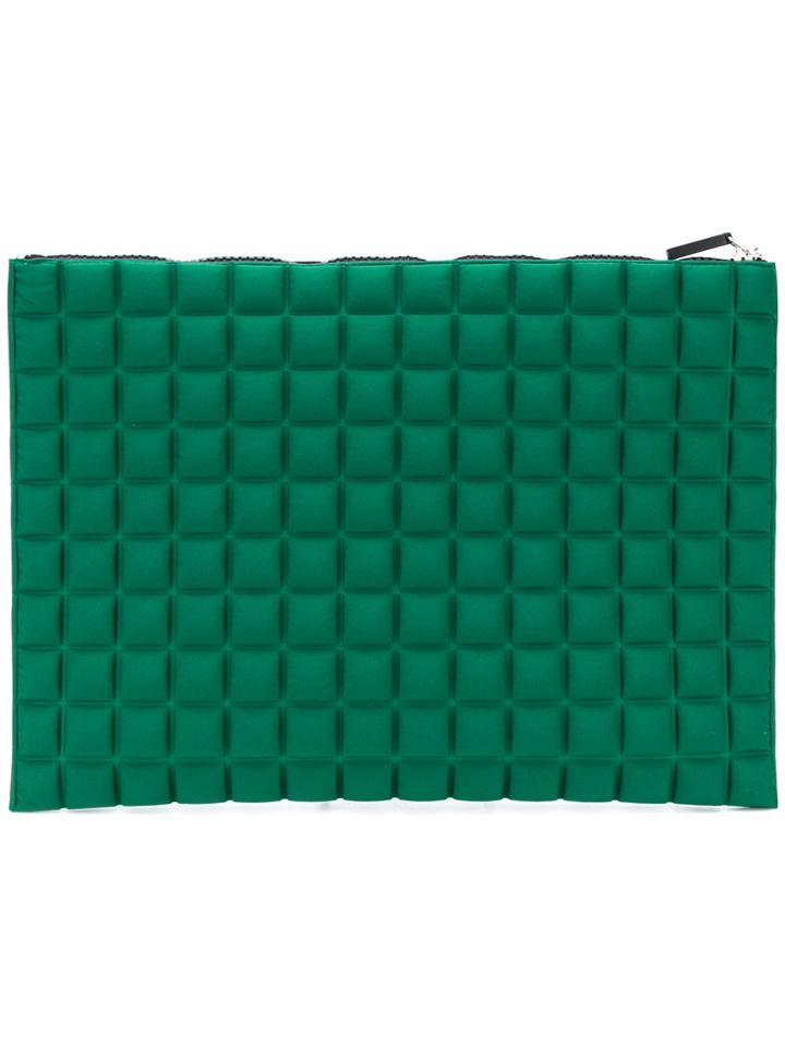 No Ka' Oi Top Zip Wallet - Green