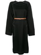 Loewe Single Button Shift Dress - Black