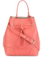 Furla 'stacy' Shoulder Bag, Women's, Pink/purple, Calf Leather