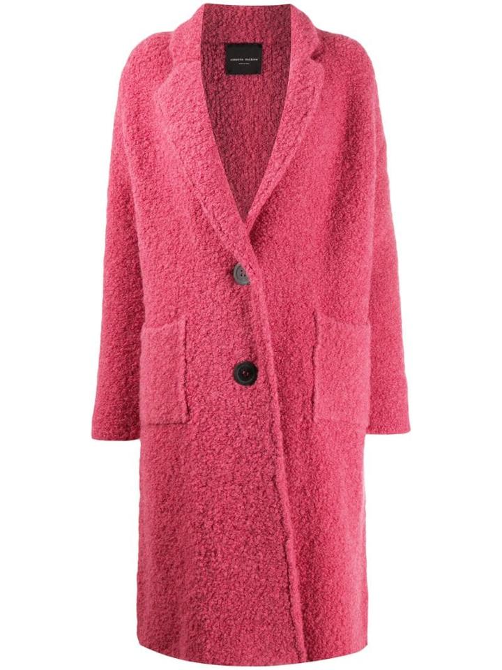 Roberto Collina Single-breasted Coat - Pink