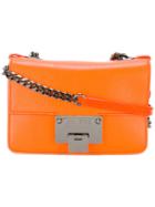 Jimmy Choo 'rebel' Mini Shoulder Bag, Women's, Yellow/orange, Leather