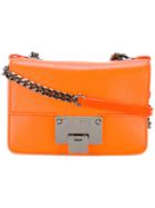 Jimmy Choo 'rebel' Mini Shoulder Bag, Women's, Yellow/orange, Leather