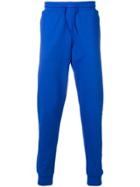 Ea7 Emporio Armani Printed Logo Track Pants - Blue