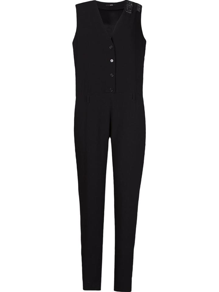 Uma Raquel Davidowicz 'kansas' Jumpsuit, Women's, Size: 38, Black, Acetate/viscose