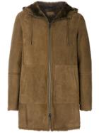 Desa 1972 Hooded Coat - Brown