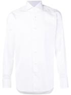 Barba Cutaway Collar Shirt - White