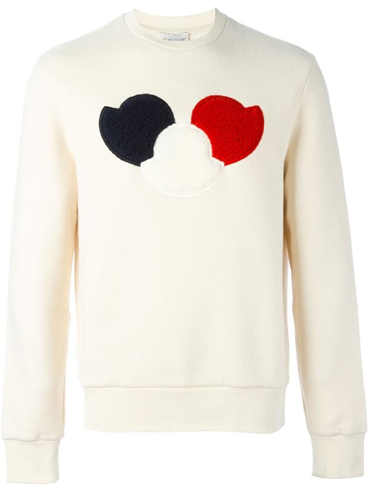 Moncler Front Logo Plaque Sweatshirt