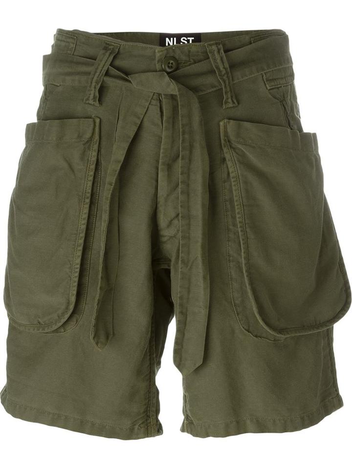 Nlst Belted Cargo Shorts