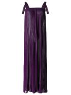Adriana Degreas Maxi Dress - Purple