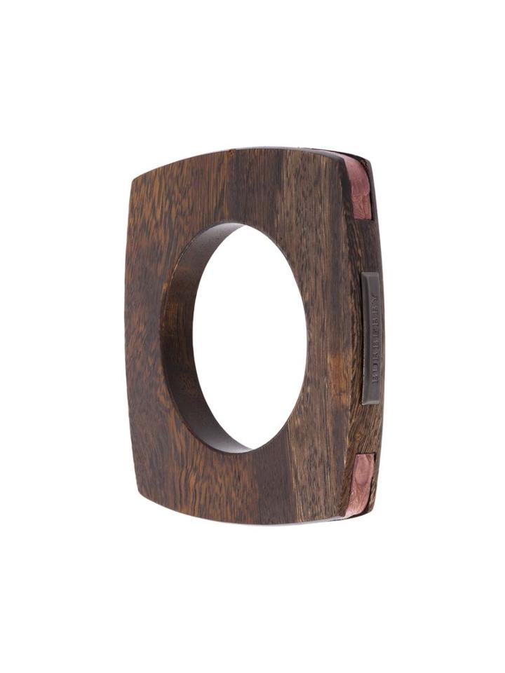 Burberry Vintage Square Bangle, Women's, Brown