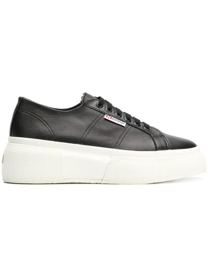 Superga Platform Sneakers - Black