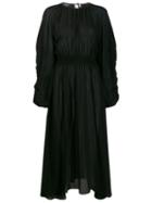 Rochas Flared Dress - Black