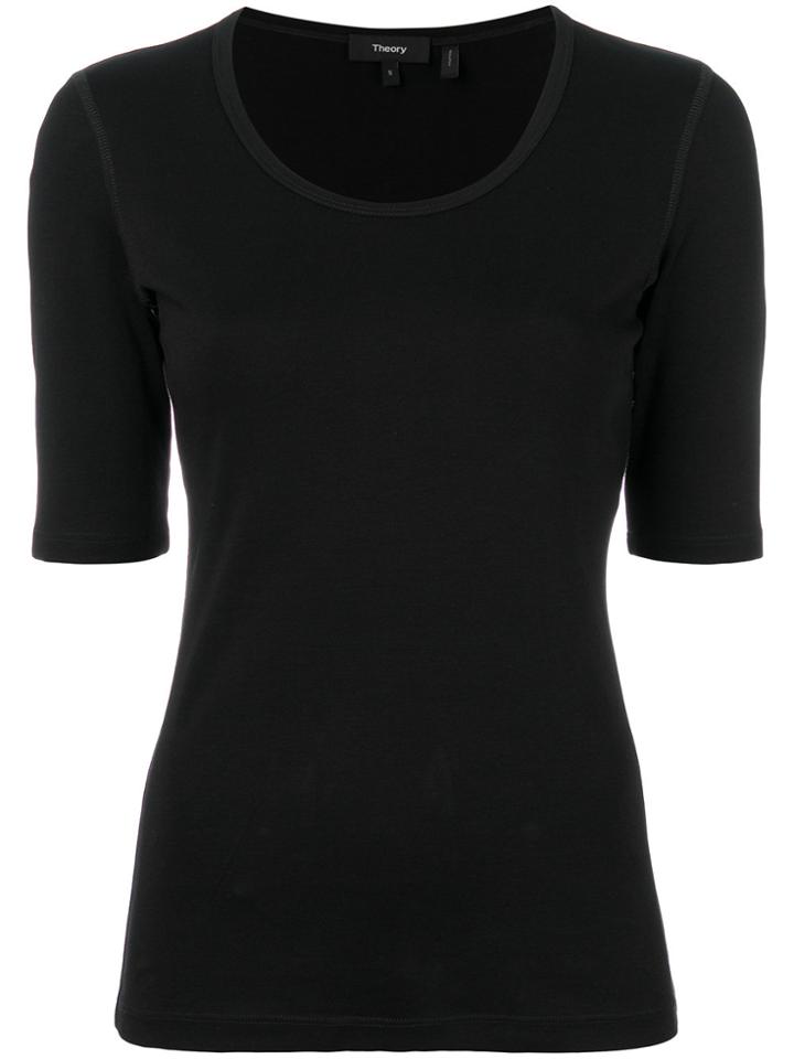 Theory Fitted T-shirt - Black