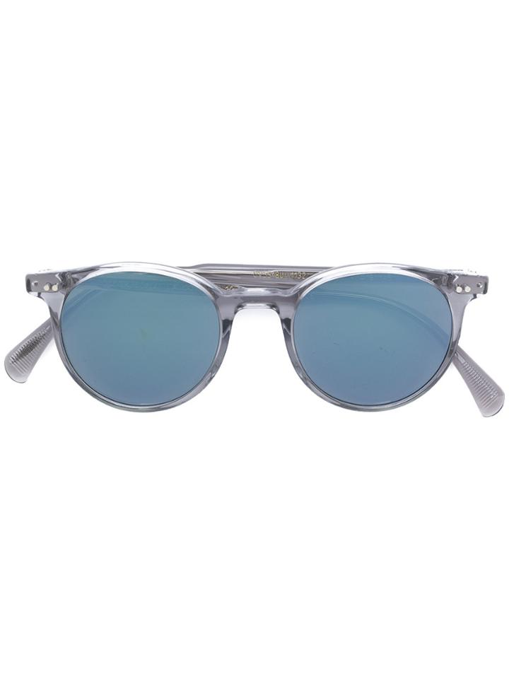 Oliver Peoples Delray Round-frame Sunglasses - Blue