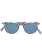 Oliver Peoples Delray Round-frame Sunglasses - Blue