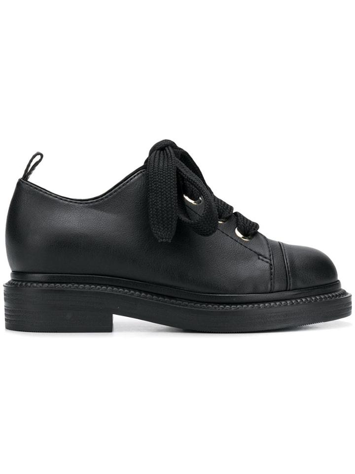 Grey Mer Lace-up Shoes - Black