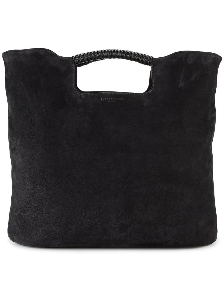 Simon Miller - Birch Tote - Women - Suede - One Size, Black, Suede