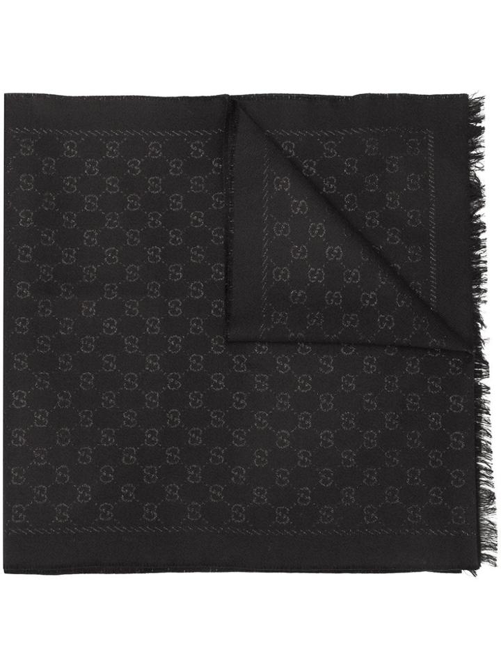 Gucci Guccighost Scarf - Black