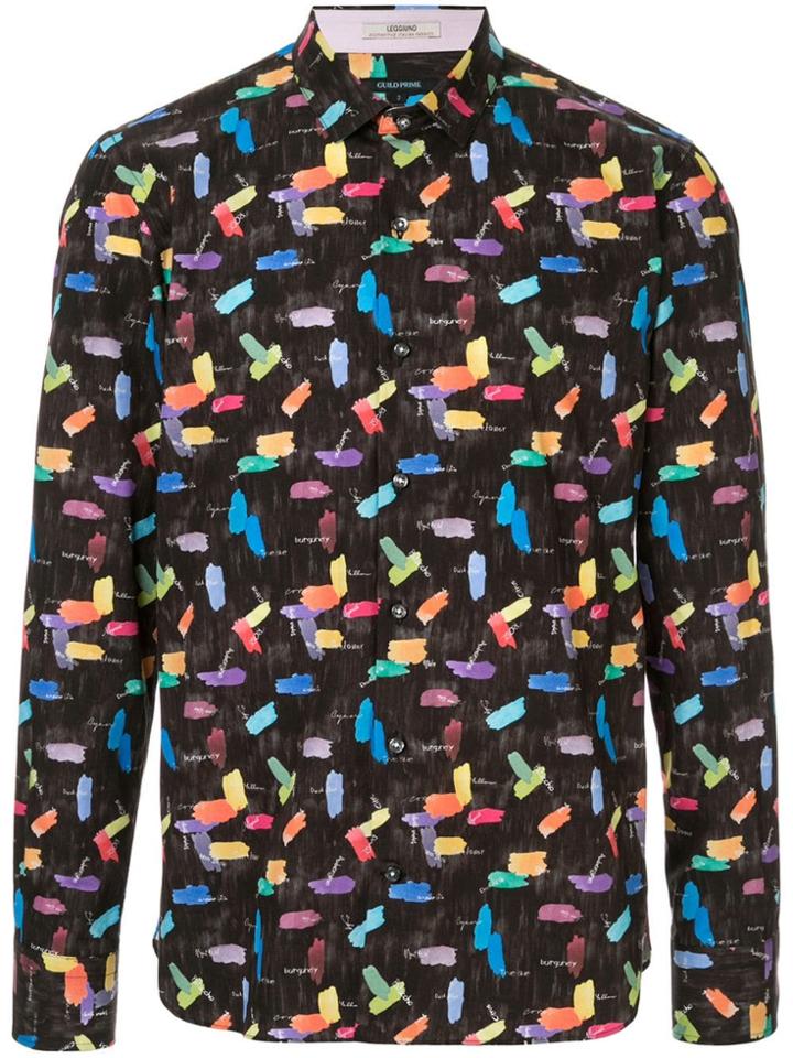 Guild Prime Colours Printed Shirt - Black