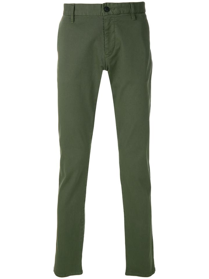 Emporio Armani Slim Fit Chinos - Green