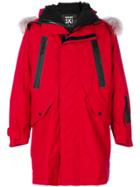 Dsquared2 Logo Print Hooded Coat