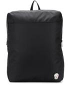 Alexander Mcqueen Beaded Skull Embroidery Backpack - Black