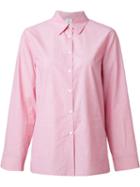 Rosie Assoulin Classic Shirt, Women's, Size: Small, Pink/purple, Cotton