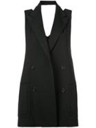 Proenza Schouler Wool Suiting Vest - Black