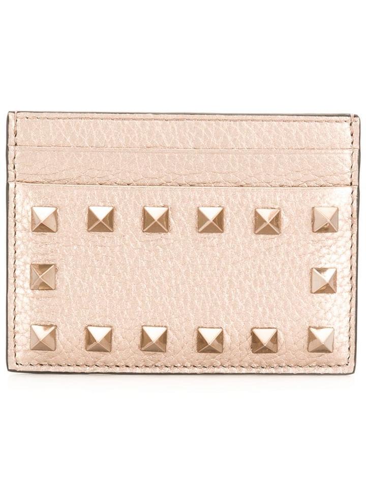 Valentino Valentino Garavani Rockstud Card Holder - Gold
